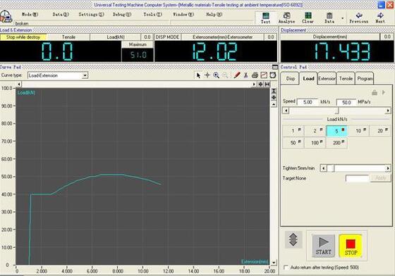 Servo Hydraulic Testing Machine with Oil Cylinder Lower Double Space Structure for Tensile Compression and Bending Tests