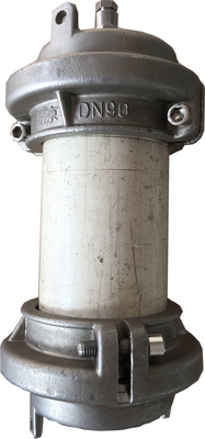 قطعات هیدرواستاتیک Dn 90mm 304# فولاد ضد زنگ Pvc Pp Pe Pipe Fitting End Closure