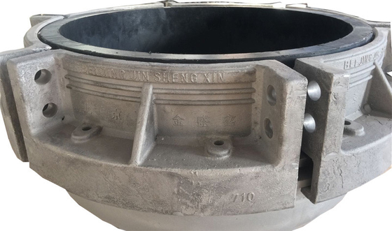 پوشش انتهایی فولاد ضد زنگ پلاگین هیدرواستاتیک Dn710mm