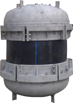 دوشاخه هیدرواستاتیک Dn900mm 304# Ss یا درپوش انتهایی فولاد کربنی برای آب بندی لوله های پلاستیکی