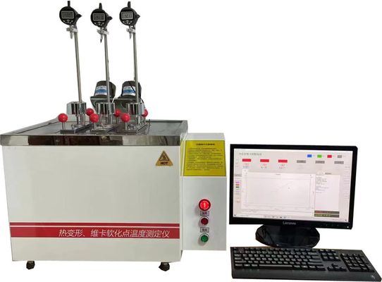 10N Hdt Vst ماشین انحراف حرارت دمای کامپیوتر پلاستیکی کنترل می شود
