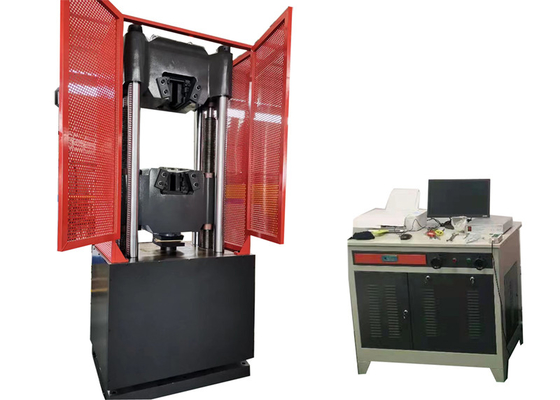 صفحه نمایش کامپیوتری Servo Hydraulic Testing Machine فشار فشرده سازی خم کردن