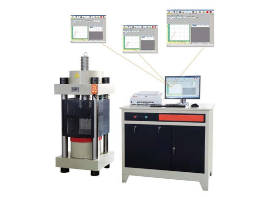 600KN ماشین قدرت فشرده سازی بتن روش بازرسی قدرت سیمان روش ISO