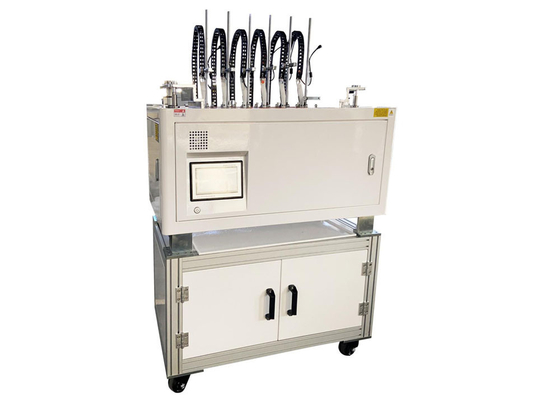 100mm Span از نمونه پشتیبانی می کند HDT VICAT دستگاه آزمایش با ± 0.5C حداکثر خطای دمای