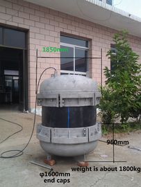 نوع پلاگین لوله های پلاستیکی لوله های پلاستیکی 800 میلی متر ساختار سه پکیج ISO9001