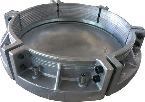 درپوش انتهایی لوله PVC PE 710 میلی متری DN برای تست هیدرواستاتیک با استانداردهای ASTM D 1598/1599
