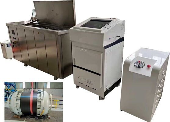 دستگاه تست فشار هیدرواستاتیک طراحی شده برای آزمایش لوله ها و سیلندرهای مخازن تحت فشار در تنظیمات صنعتی