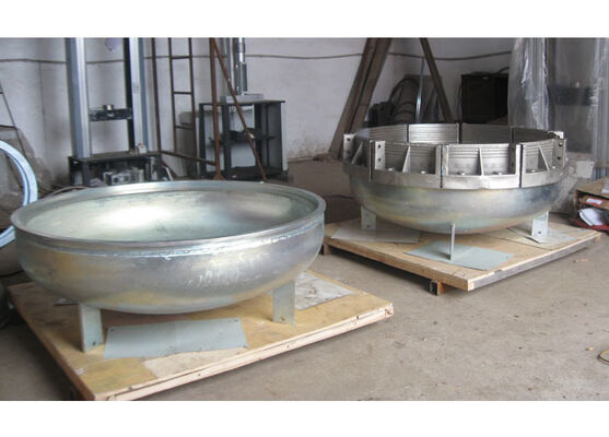 درپوش‌های انتهایی لوله‌های پلاستیکی 1400 میلی‌متری DN با فیکسچر ساختاری نوع A برای حداکثر دوام و مقاومت در برابر فشار بسیار بالا