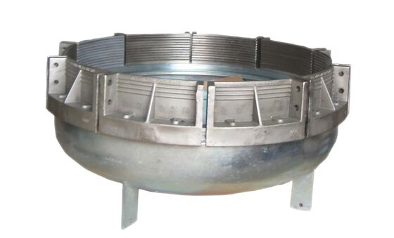 درپوش‌های انتهایی لوله‌های پلاستیکی سبک با انتهای آب‌بندی درام شکل و سطح تماس دندانه‌دار برای افزایش نیروی بستن