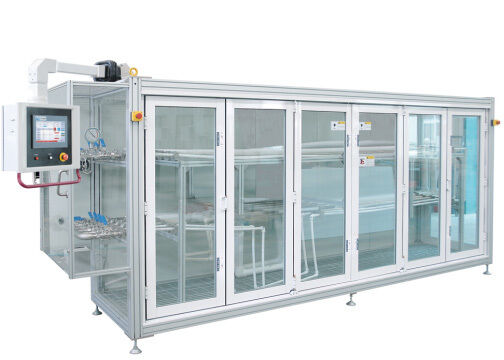 دستگاه تست سیستم لوله پلاستیکی CHW-63M با صفحه نمایش لمسی، کنترل PLC و دقت دمای ±0.5°C