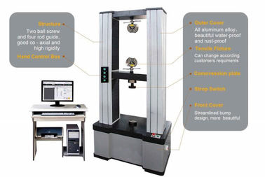 تست زاویه سنج الکترونیکی دستگاه تست جهانی جهانی XWW-100KN 100kn Max Force