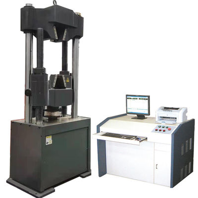 دستگاه تست مقاومت خمش مواد جهانی 600KN با پوشش محافظ فلزی